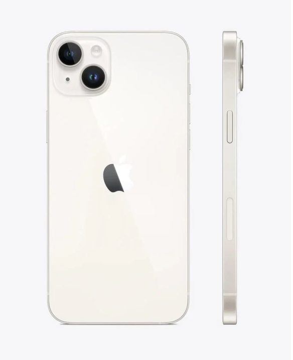 iPhone 14 Plus 128GB Dual SIM White A Grade 100% Battery Health( Refurbished )