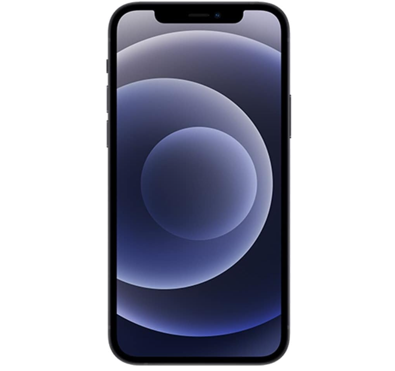 iPhone 12 Mini 256GB SS Black A Grade 100% Battery Health ( Refurbished )