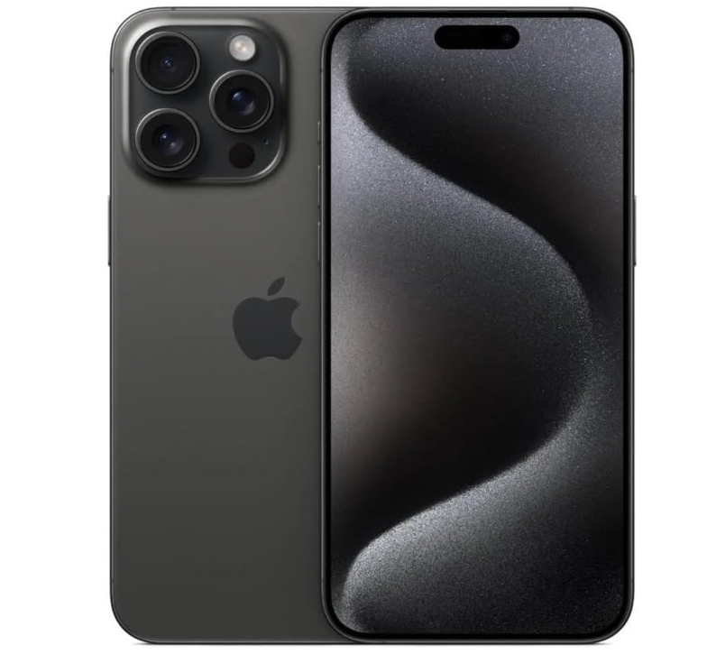 iPhone 15 Pro 256GB SS+eSim Black Titanium A Grade 100% Battery Health( Refurbished )
