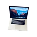 Apple MacBook Pro 15" A1398 Mid 2015 i7-4870HQ @ 2.50GHz DDR3 SSD 256GB Silver