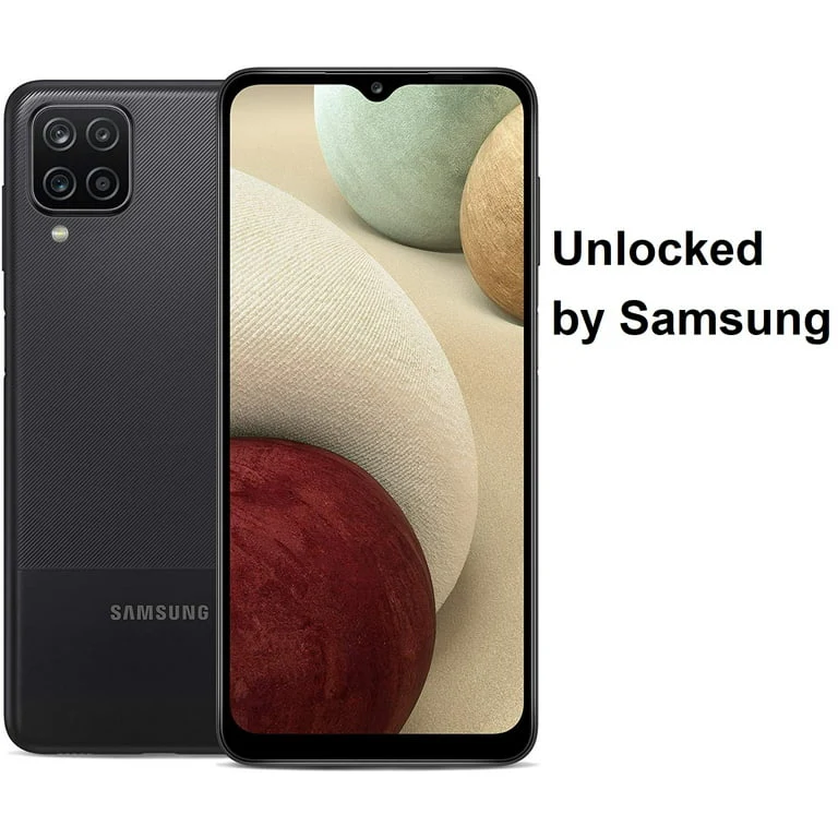Samsung Galaxy A12 4G 128GB Black A Grade ( Refurbished )