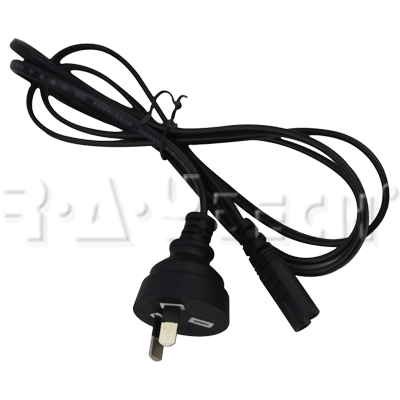 1M Figure 8 Power Cord, 2Pin Plug to Figure 8 Female