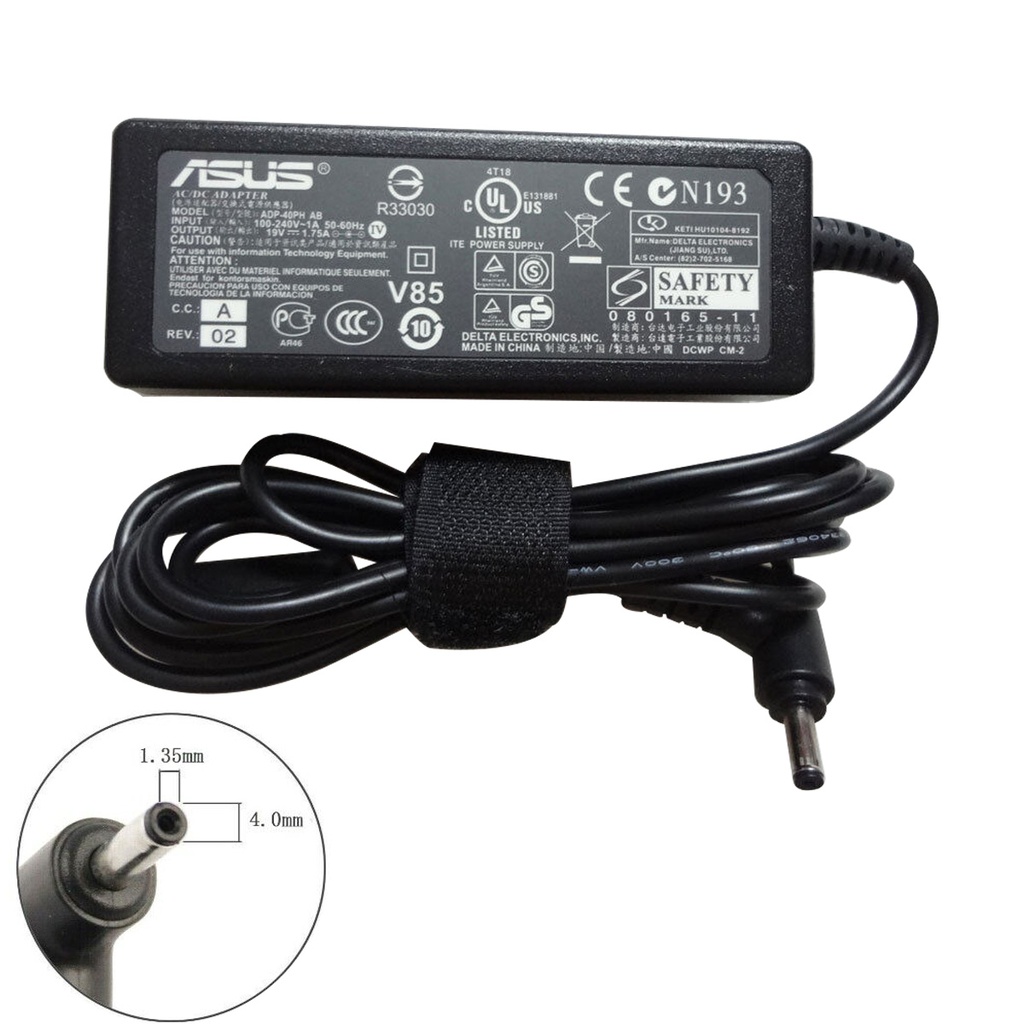 Asus Original 33W AC Charger for Asus C300 C300M C300MA C300S Chromebook Power Adapter