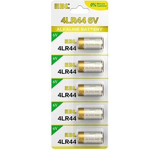 EBL 5-Pack 4LR44 6V Alkaline Battery