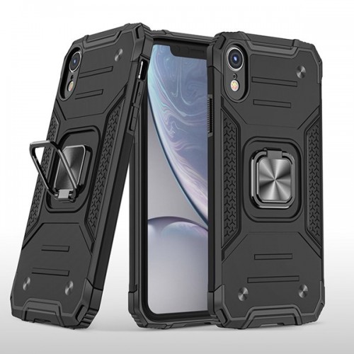 Huawei P40 Pro ShockProof Fashion Black Phone Case (Kemeng)