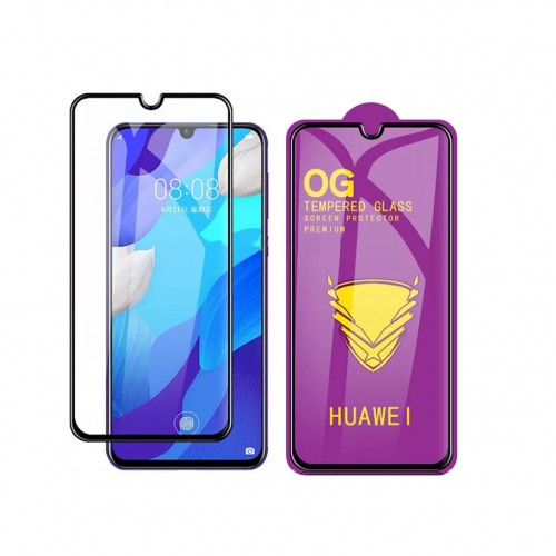 Huawei Nova 3I CCBBK/ (OG) Golden Armor High Quality full cover Tempered Glass Screen Protector