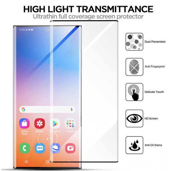 Samsung S23 Plus 0.18 Screen Protector Tempered Glass - Support Finger Print - No Need Glue