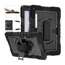 Samsung Tab S6 Lite P610 P615 ShockProof Rugged Carrying Case with 360 Rotating Stand Holder Belt Clip Tablet Cover Case