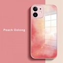  iPhone 12 6.1 Artistic ShockProof Phone Case (Biguo) Peach Oolong Orange