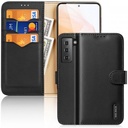 iPhone 12/12 Pro Leather Wallet Phone Covers Cases Hivo Series (DUX DUCIS) Black