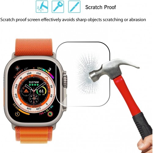 Tempered Glass Full Coverage For I-Watch 40mm