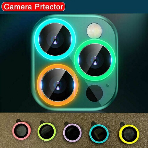 iPhone 13 Pro/13 Pro Max 9H Luminous Camera Lens Protector Film Green