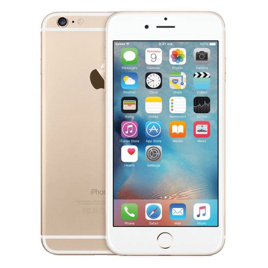iPhone 6 16GB Gold A Grade 100% Battery Health( Refurbished ) - FingerPrint not work