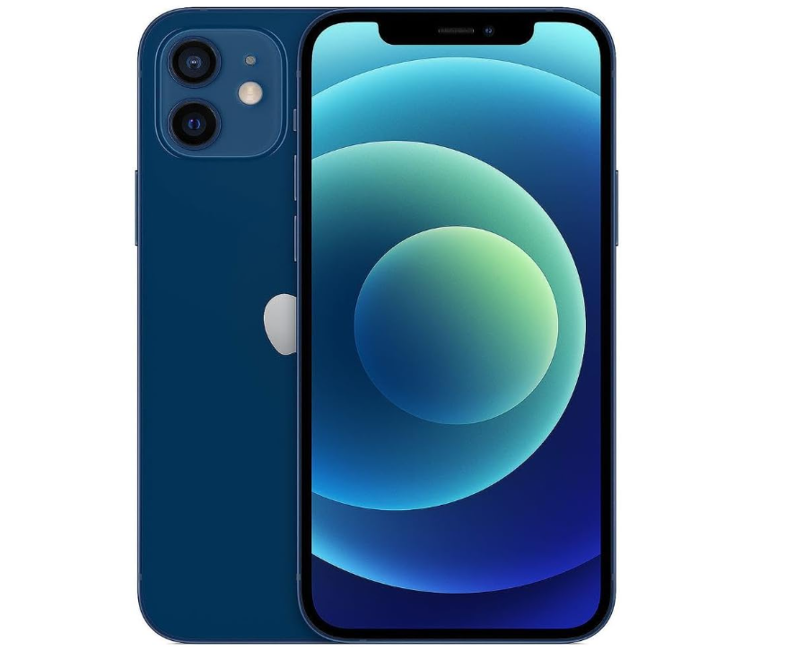 iPhone 12 128GB SS+eSim Blue A Grade above 90% Battery Health( Refurbished )