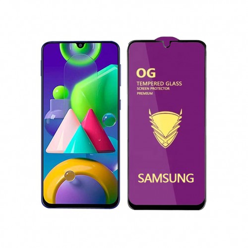 [M0730100012] Samsung A90 CCBBK/ (OG) Golden Armor High Quality full cover Tempered Glass Screen Protector