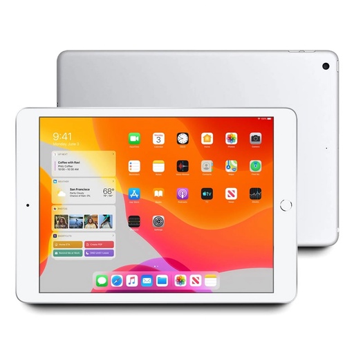 [T0010010562] iPad 7th Gen 10.2" Cellular + Wi-Fi 32GB Silver A2200 A Grade above 80% Battery Health(Refurbished)