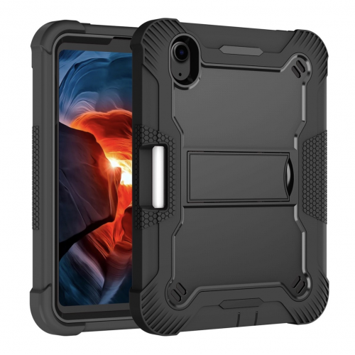 [T0420090008] Samsung  TAB  A8.0  (2019) T290/T295 ShockProof Rugged Armor Case with Kickstand Tablet Cover Case Black