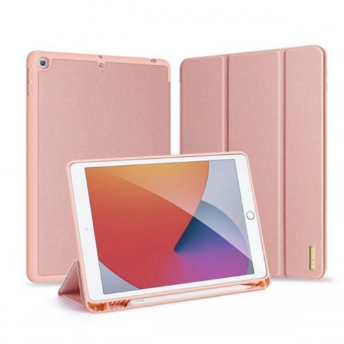 [T0970090003] iPad 7/8/9 10.2 ShockProof Case Pin Connectork Domo Series (DUX DUCIS) Pink