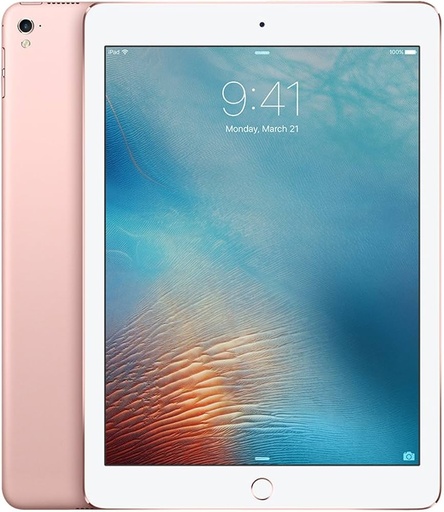 [T0010010616] iPad Pro 1 (2016) 9.7" Cellular + Wi-Fi 128GB Rose Gold A1674 A Grade 100% Battery Health(Refurbished)