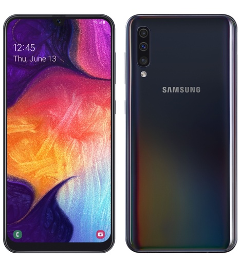 [M0020010594] Samsung Galaxy A50 SM-A505U 64GB with 4GB RAM Black A Grade (Refurbished)
