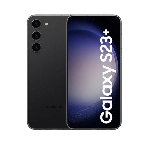 [M0020010738] Samsung Galaxy S23+ Plus SM-S916U SS+eSim 256GB with 8GB RAM Black A Grade ( Refurbished )