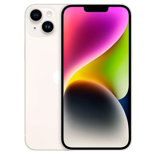 [M0010010936] iPhone 14 Plus 128GB Dual SIM White A Grade 100% Battery Health( Refurbished )