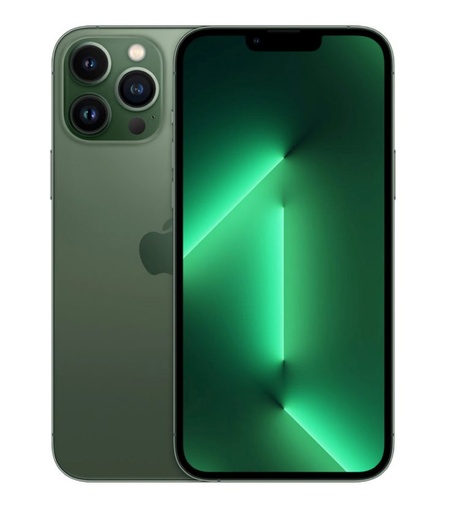 [M0010010937] iPhone 13 Pro Max 256GB Dual SIM Alpine Green A Grade 100% Battery Health( Refurbished )