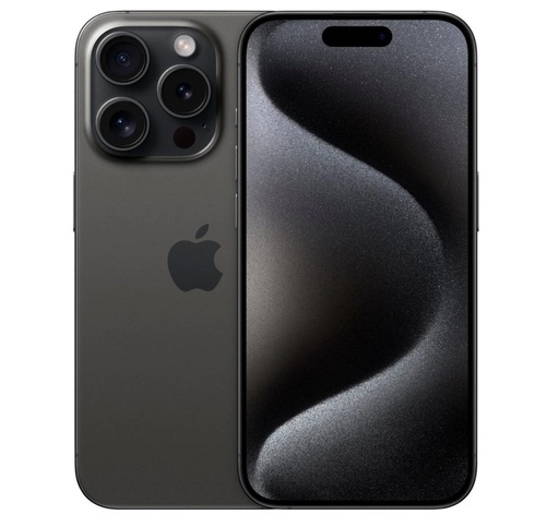 [M0010010988] iPhone 15 Pro 256GB Sim+eSim Black Titanium A Grade above 80% Battery Health( Refurbished )