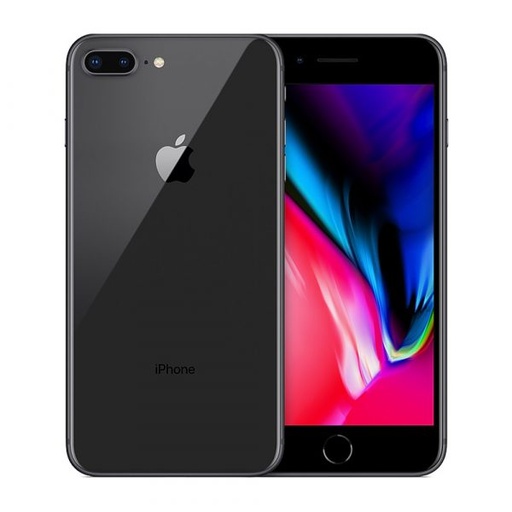 [M0010010998] iPhone 8 Plus 64GB SS Space Gray A Grade above 90% Battery Health( Refurbished )
