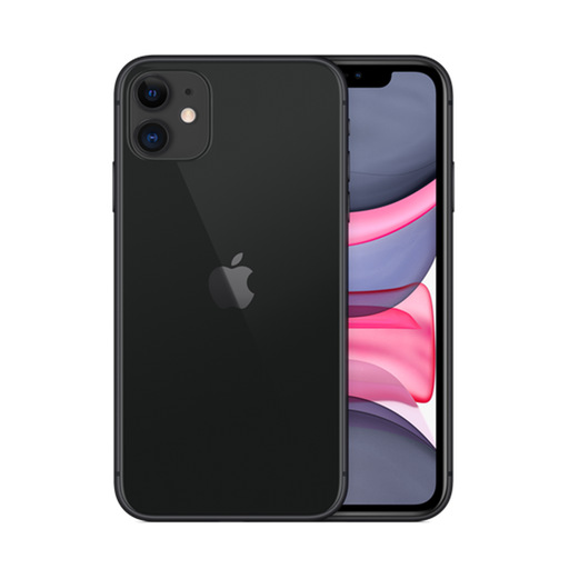 [M0010011003] iPhone 11 128GB SS+eSim Black A Grade 100% Battery Health( Refurbished ) - Face ID not work