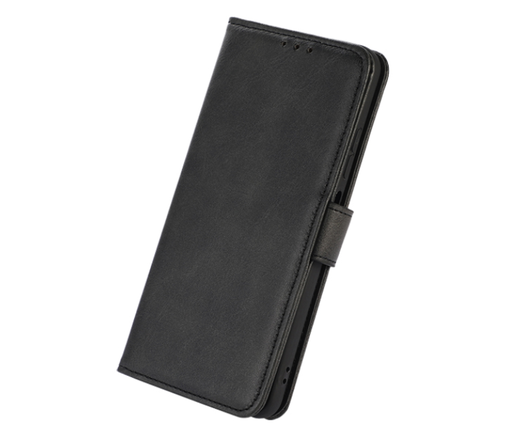 [M1230090007] ABEEL iPhone 15 Pro wallet phone case PU leather Black