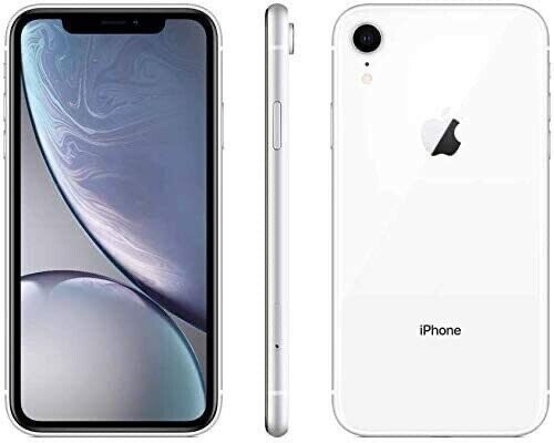 [M0010011056] iPhone XR 64GB SS+eSim White A Grade 100% Battery Health( Refurbished ) - (Message Stock)