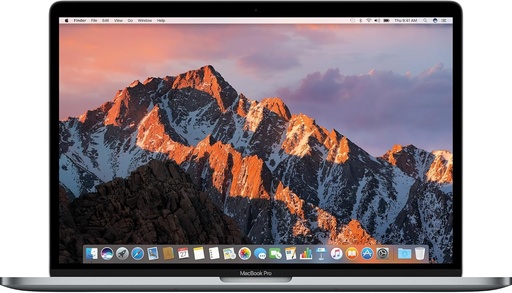[L0010010080] Apple MacBook Pro A1707 15.4" Intel Core i7-7820HQ 2.90GHz Quad-Core / 16GB RAM / 512GB SSD / Intel HD Graphics 630 / macOS / Space Grey – Excellent Grade Minor scratch (Refurbished)