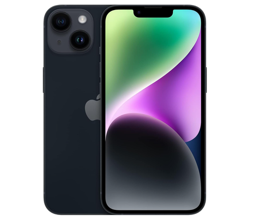 [M0010011145] iPhone 14 128GB eSim-Only Midnight A Grade 100% Battery Health( Refurbished )
