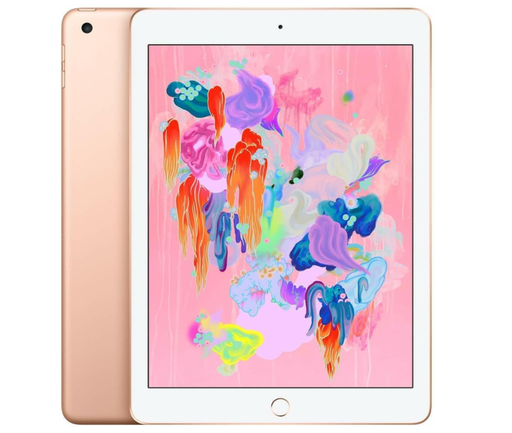 [T0010010823] iPad 6th Gen 9.7" Cellular + Wi-Fi 32GB Gold A1954 A Grade above 90% Battery Health( Refurbished )