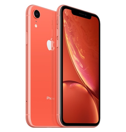 [M0010011156] iPhone XR 64GB DS Coral A Grade Above 90% Battery Health ( Refurbished ) - (Message Stock)