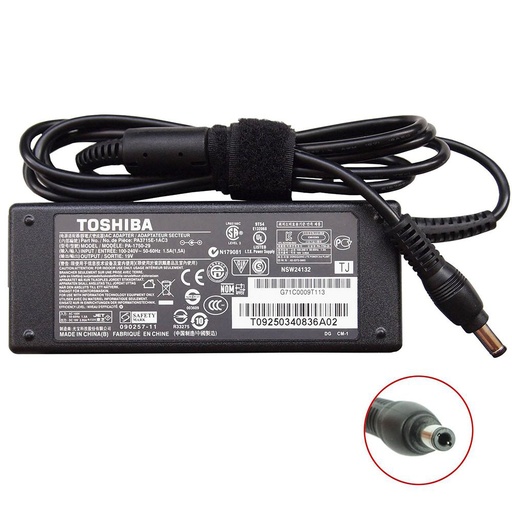 [L0070060004] Toshiba Genuine Toshiba Laptop Charger AC Power Adapter PA5181U-1ACA 19V 6.32Amp 120W