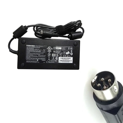 [L0070060009] Toshiba Original Toshiba 19V 9.5Amp 180w 4pin Power Adapter PA3546E-1AC3 W50
