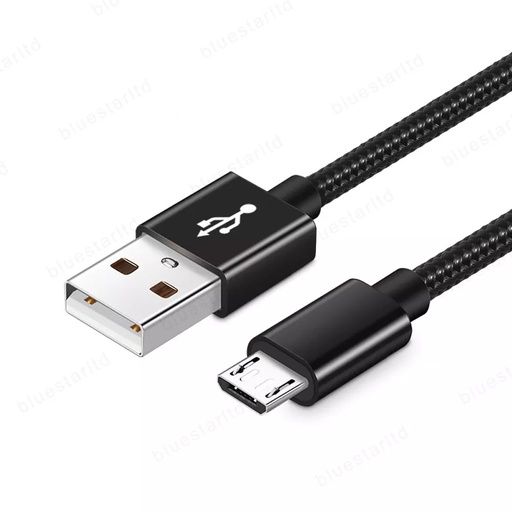 [M0020050004] OEM Micro USB Data Cable for Samsung S1 S2 S3 S4 note1 note2 (not for note3) with package Black