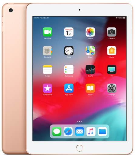 [T0010010519] iPad 5th Gen 9.7" Wi-Fi Only 32GB Gold A1822 A Grade above 80% Battery Health (Refurbished)