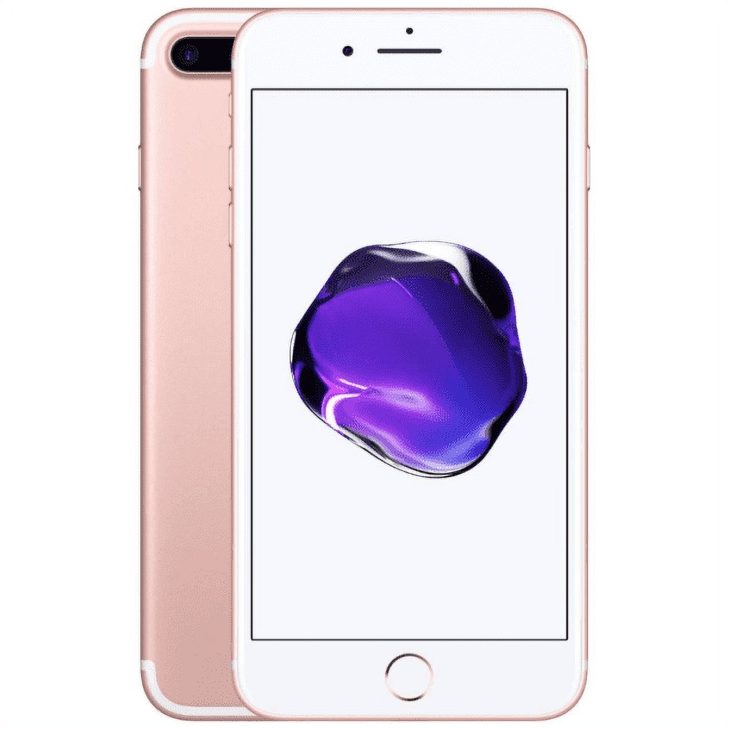 iPhone 7+ Plus 128GB Rose Gold A Grade 100% Battery Health( Refurbished )