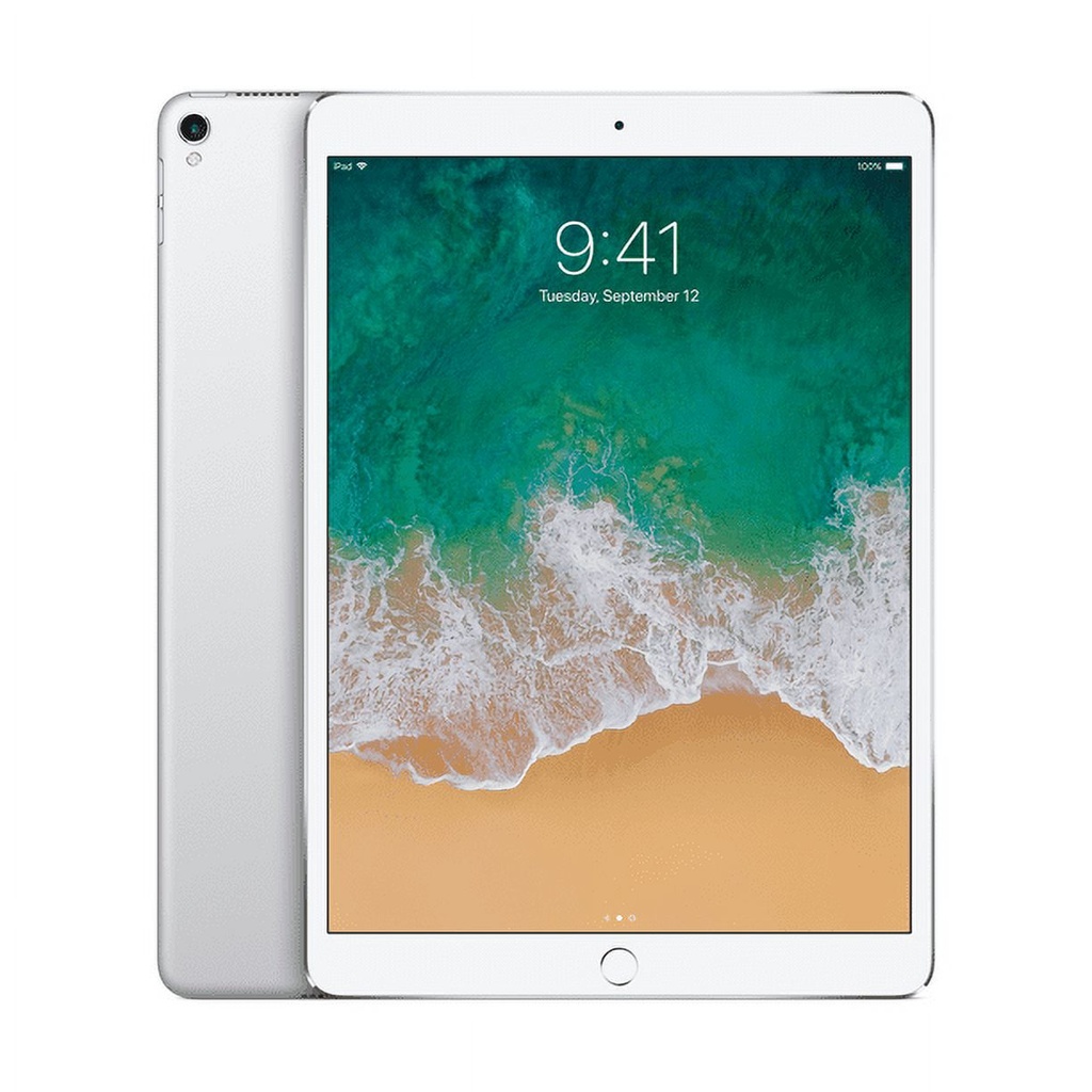 iPad Pro 10.5 (2017) Cellular + Wi-Fi 64GB Silver A1709 A Grade above 80% Battery Health( Refurbished )