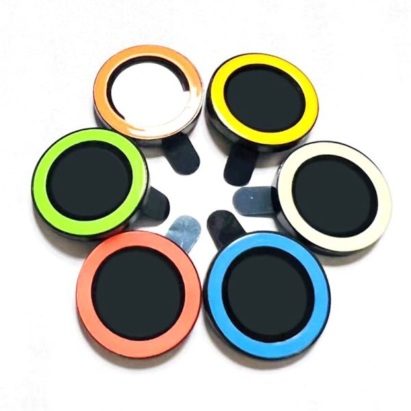 iPhone 13/13 Mini 9H Luminous Camera Lens Protector Film Orange