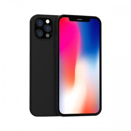 [UA08]Silicone phone case without ring for Iphone 11 Pro Black