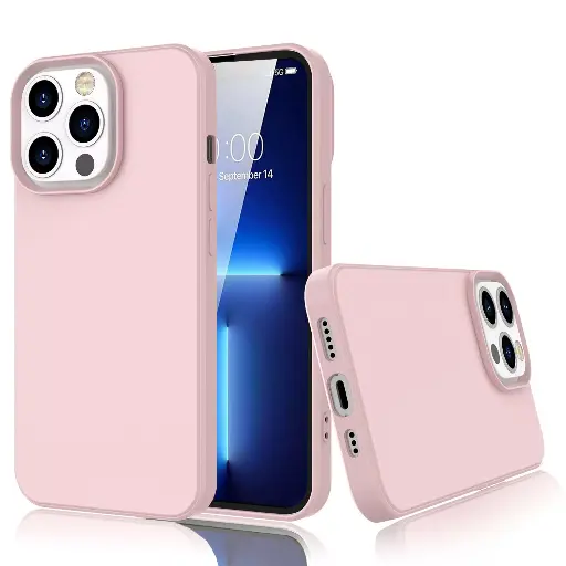 [M0860090033] [UA08]Silicone phone case without ring for Iphone X/XS Pink