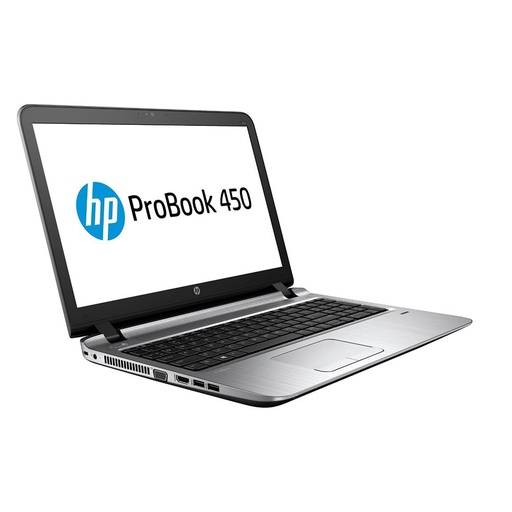 [L0040010032] HP ProBook 450 G3 Laptop - intel i5-6200U @2.80GHZ 8GB RAM 500GB SSD 15.6" FHD WIN10 - A Grade( Refurbished)