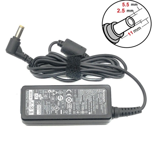 [L0090060001] Lenovo/IBM Genuine 20V 2Amp 40W AC Adapter Charger for Lenovo 5.5x2.5mm